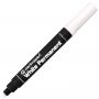 Marker suchościeralny Centropen okrągły 2.5mm, Biały - 3